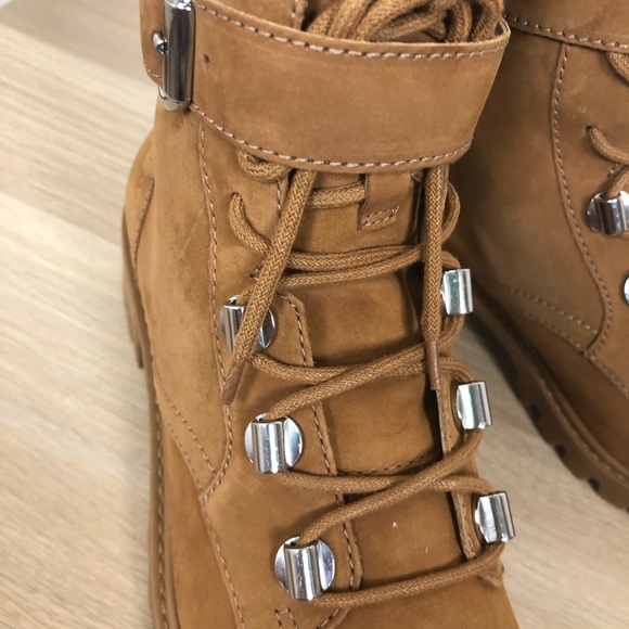 NWT Schutz Inaiah Buckled Leather Hiker Boot - Picture 6 of 12